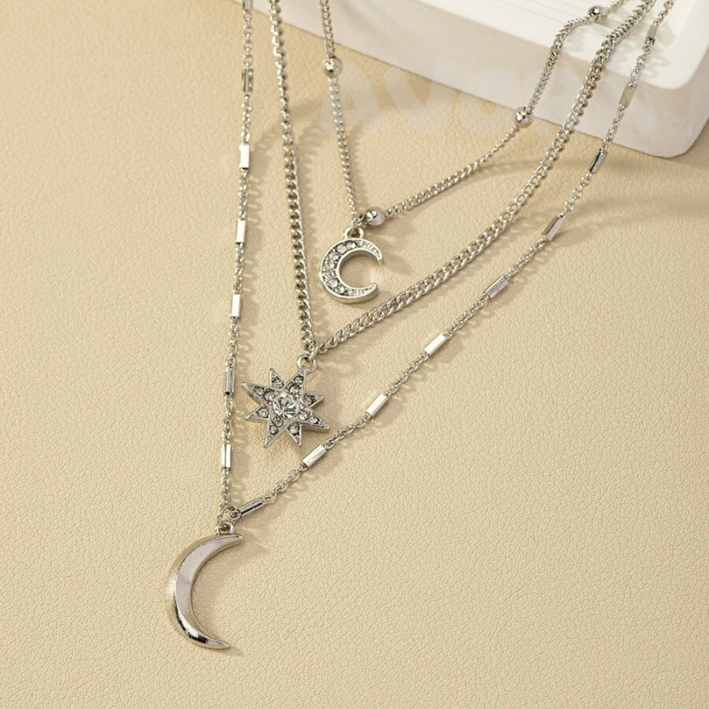Moonstar Necklace Set