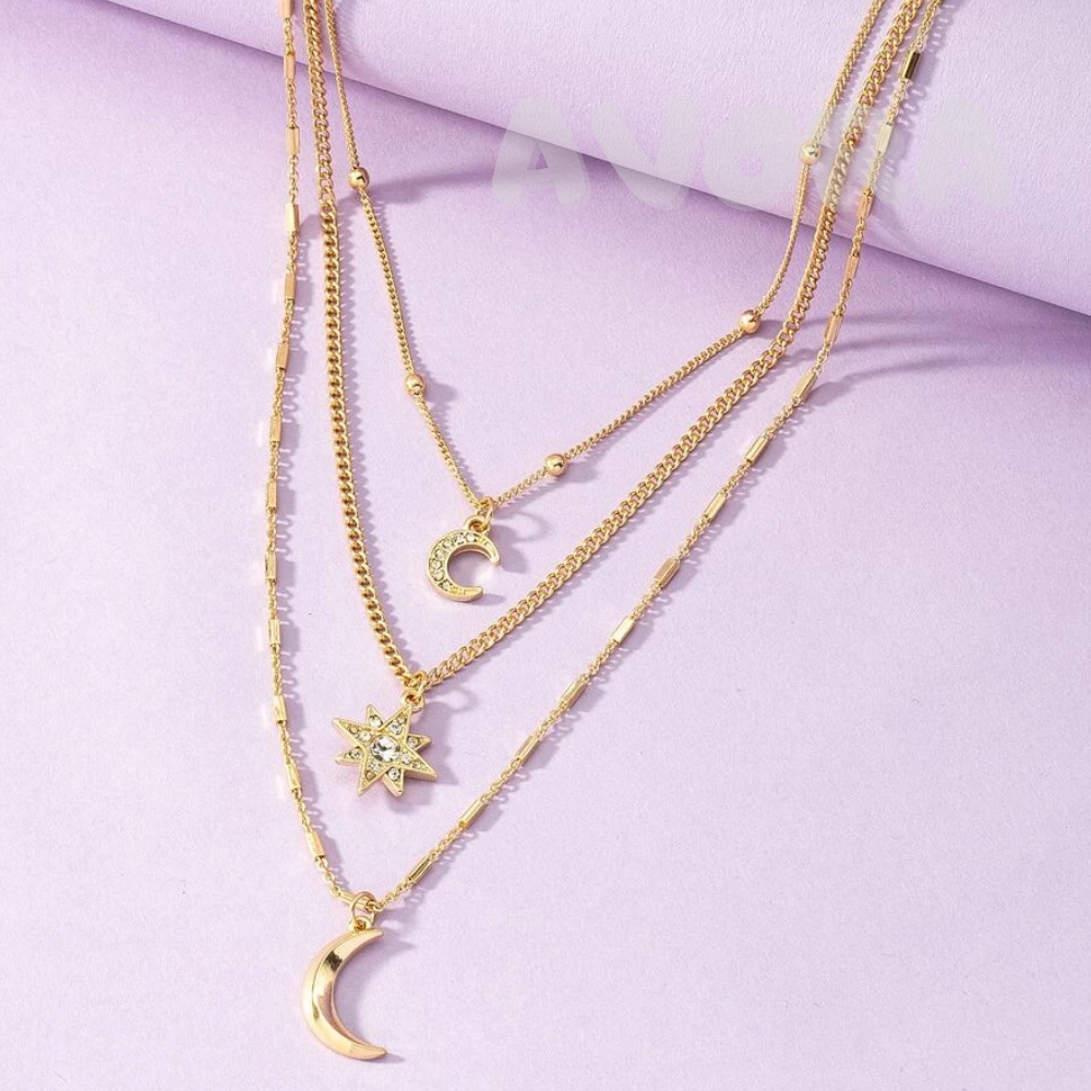 Moonstar Necklace Set