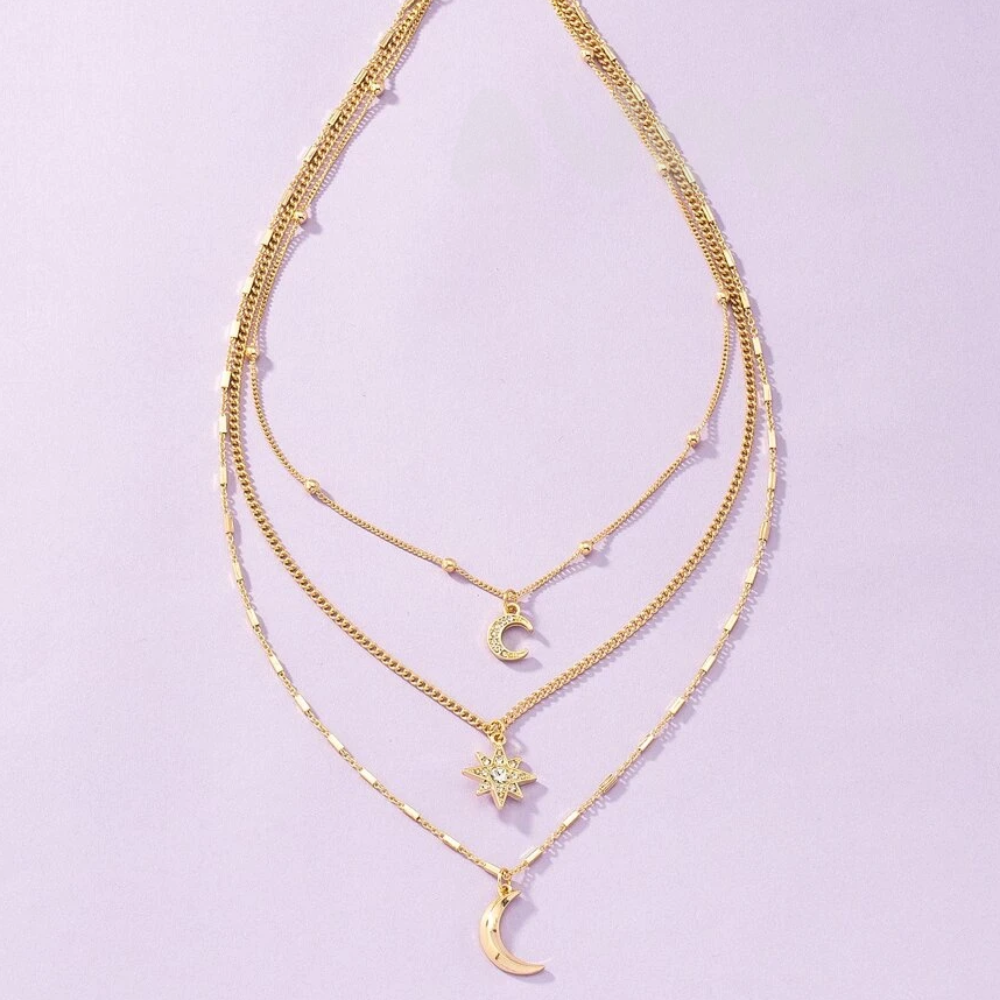Moonstar Necklace Set